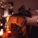 Conceito de massagem com mulher